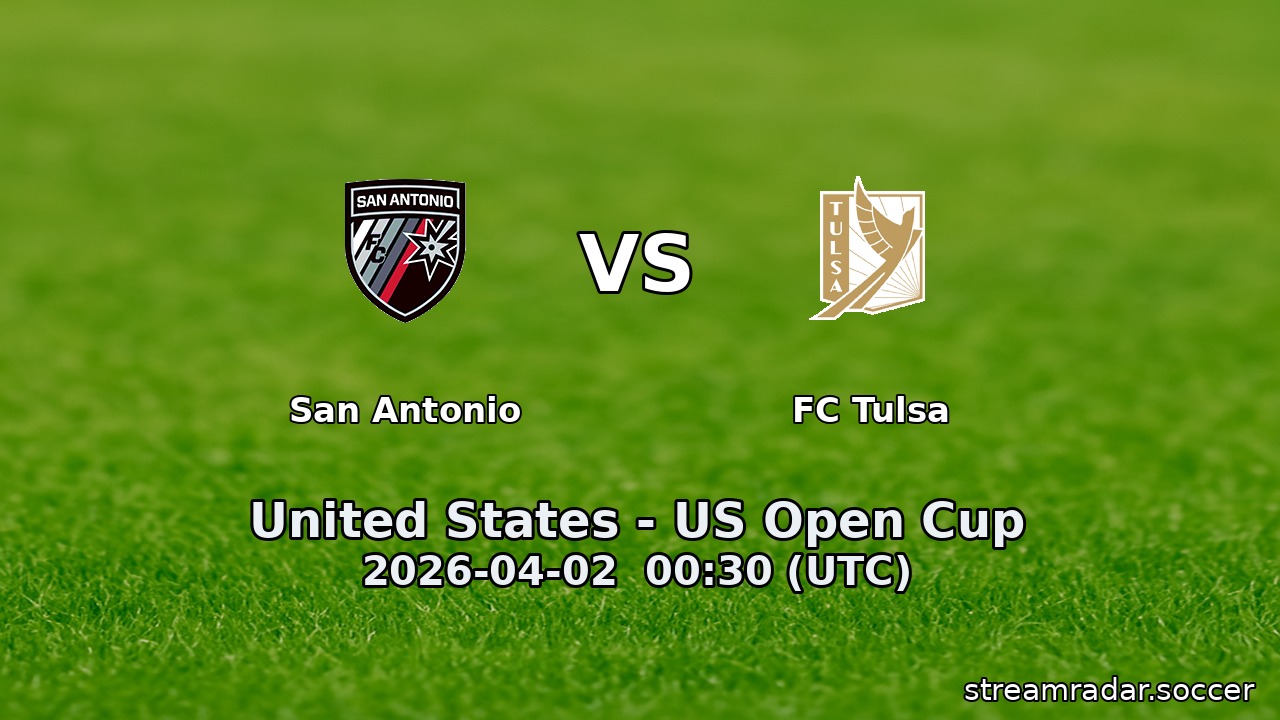 San Antonio vs FC Tulsa
