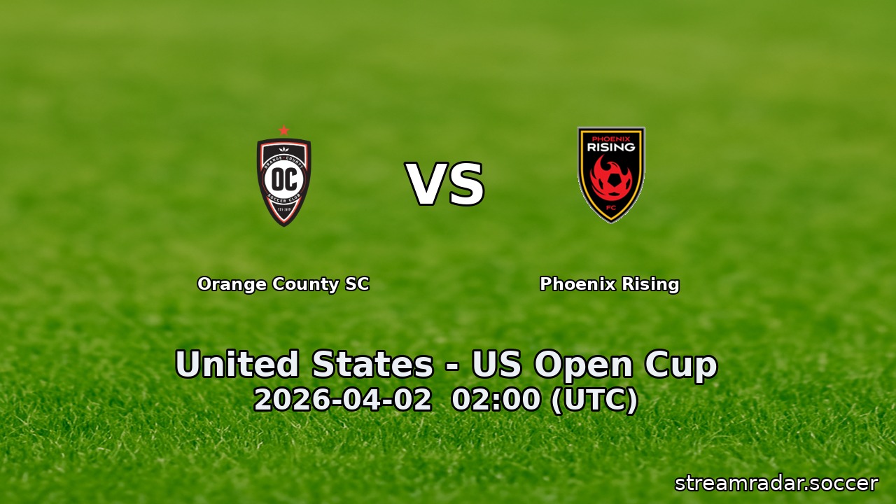 Orange County SC vs Phoenix Rising