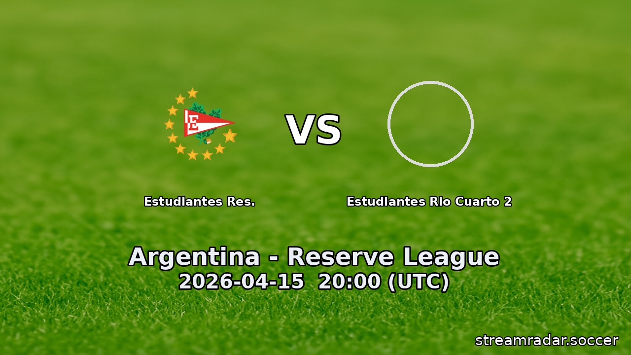 Estudiantes Res. vs Estudiantes Rio Cuarto 2