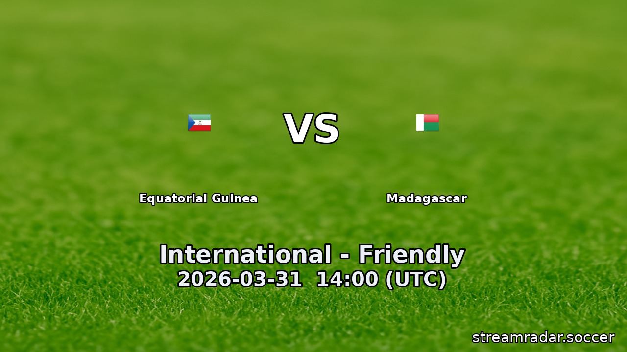 Equatorial Guinea vs Madagascar