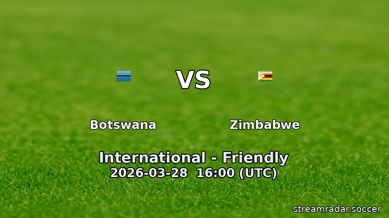 Botswana vs Zimbabwe