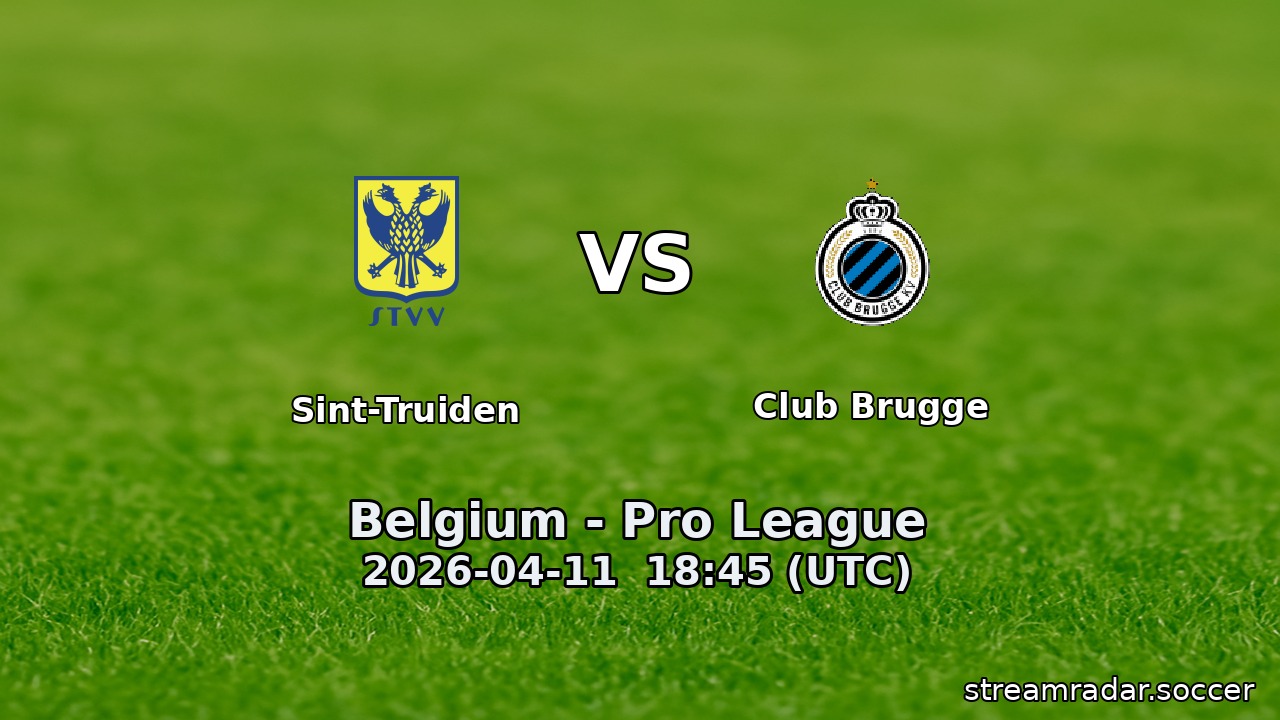 Sint-Truiden vs Club Brugge