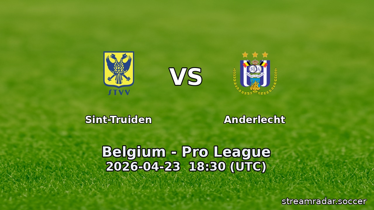 Sint-Truiden vs Anderlecht