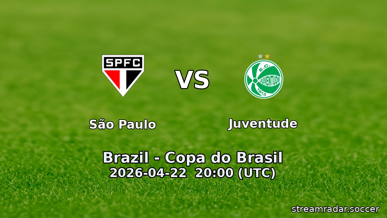 São Paulo vs Juventude