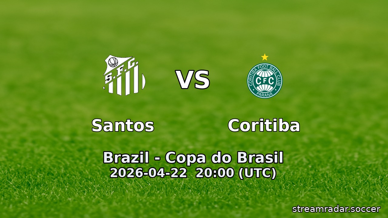 Santos vs Coritiba