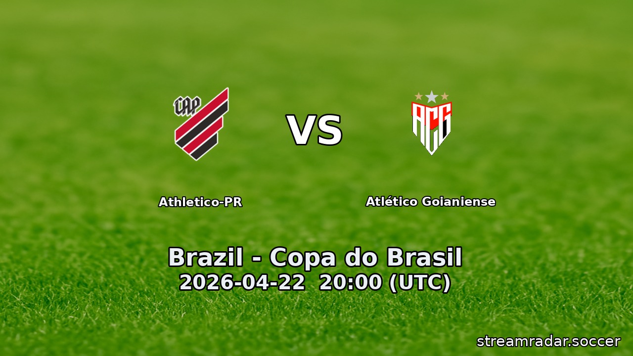 Athletico-PR vs Atlético Goianiense