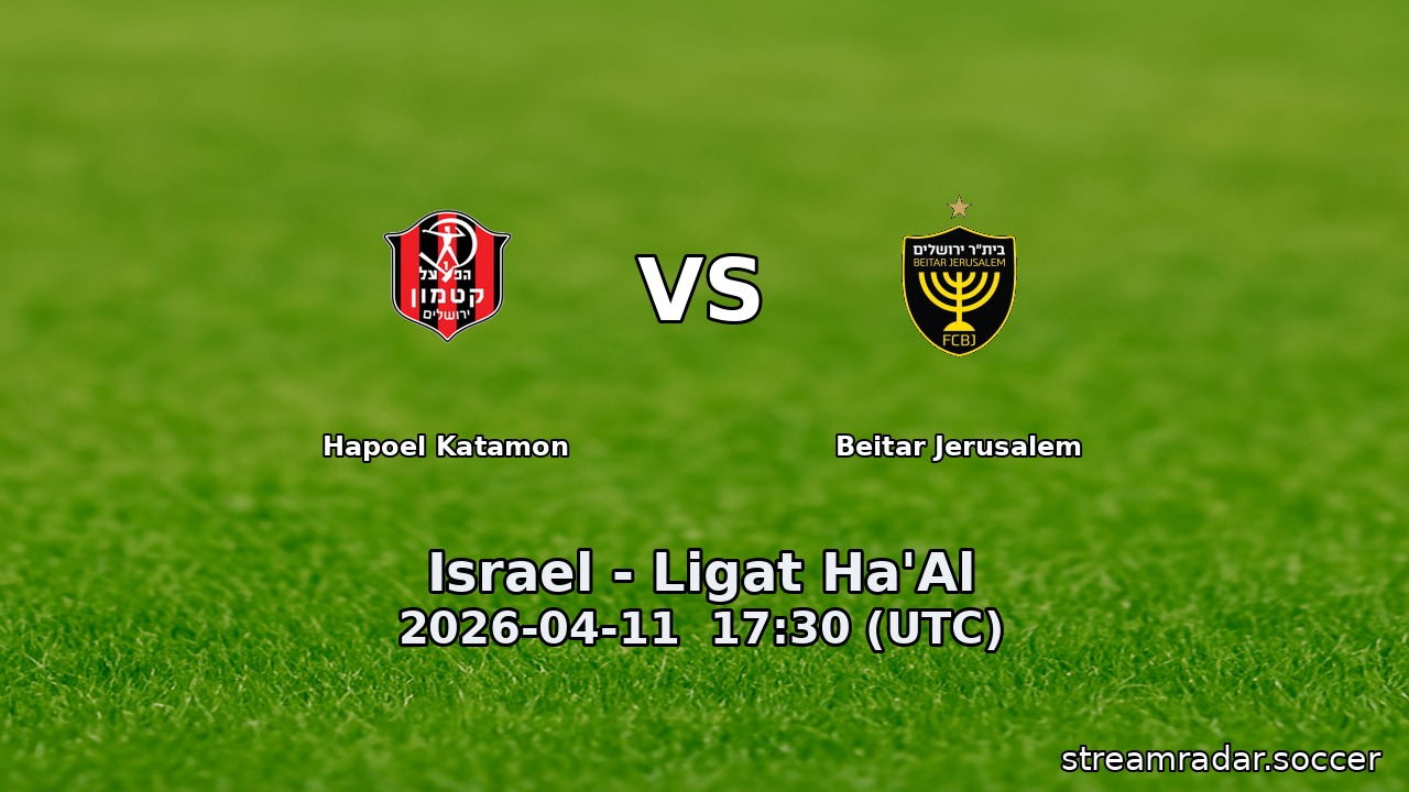 Hapoel Katamon vs Beitar Jerusalem