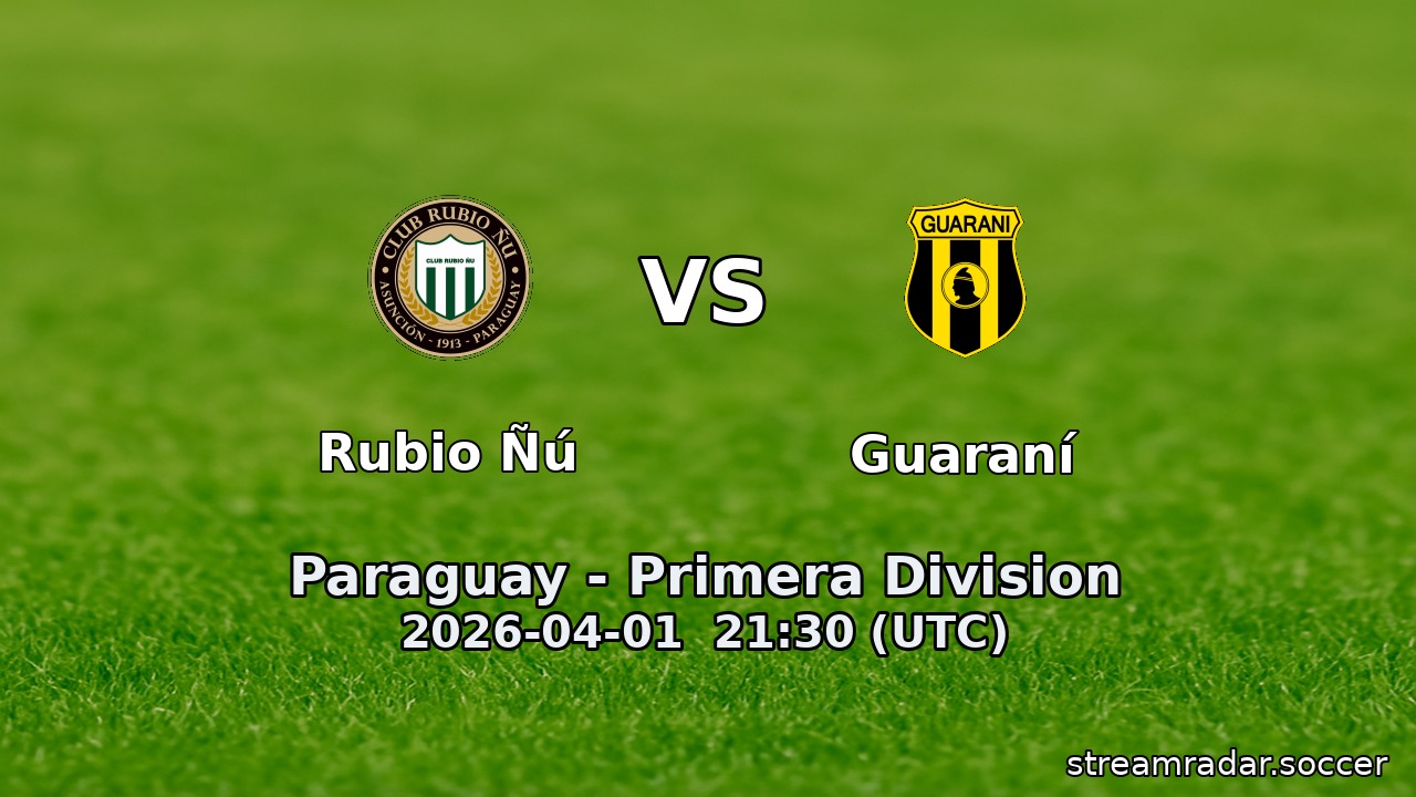 Rubio Ñú vs Guaraní