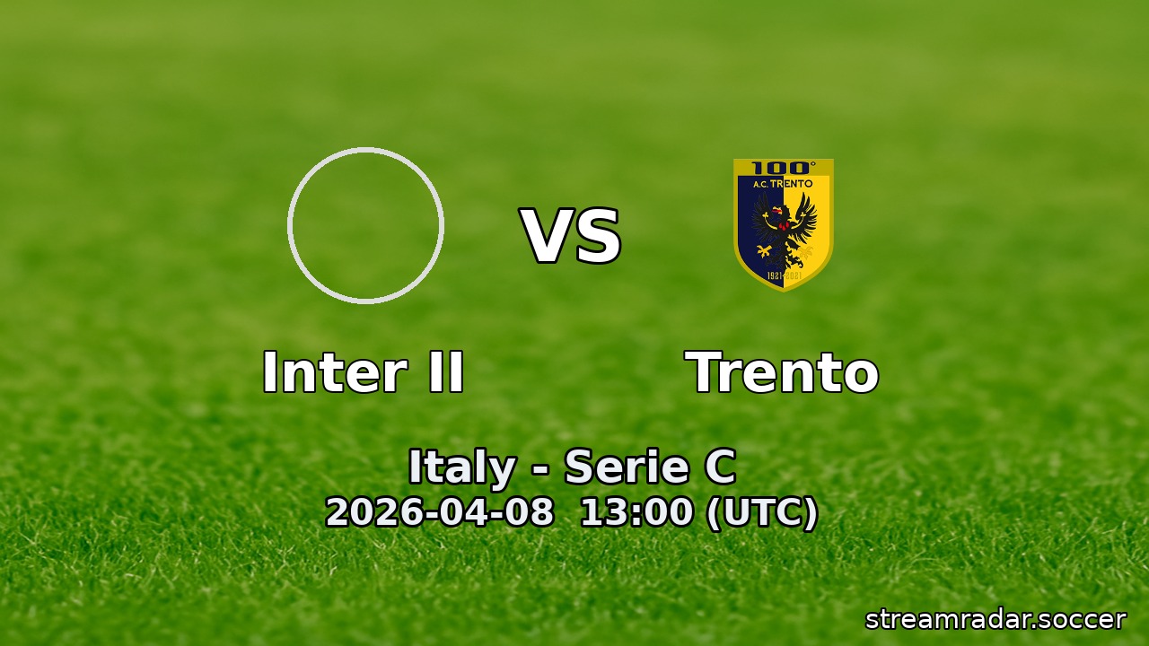 Inter II vs Trento