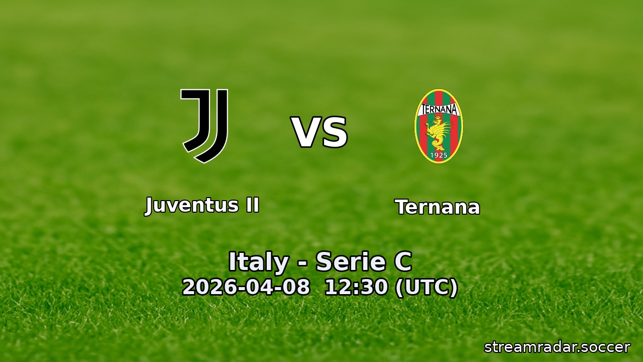 Juventus II vs Ternana