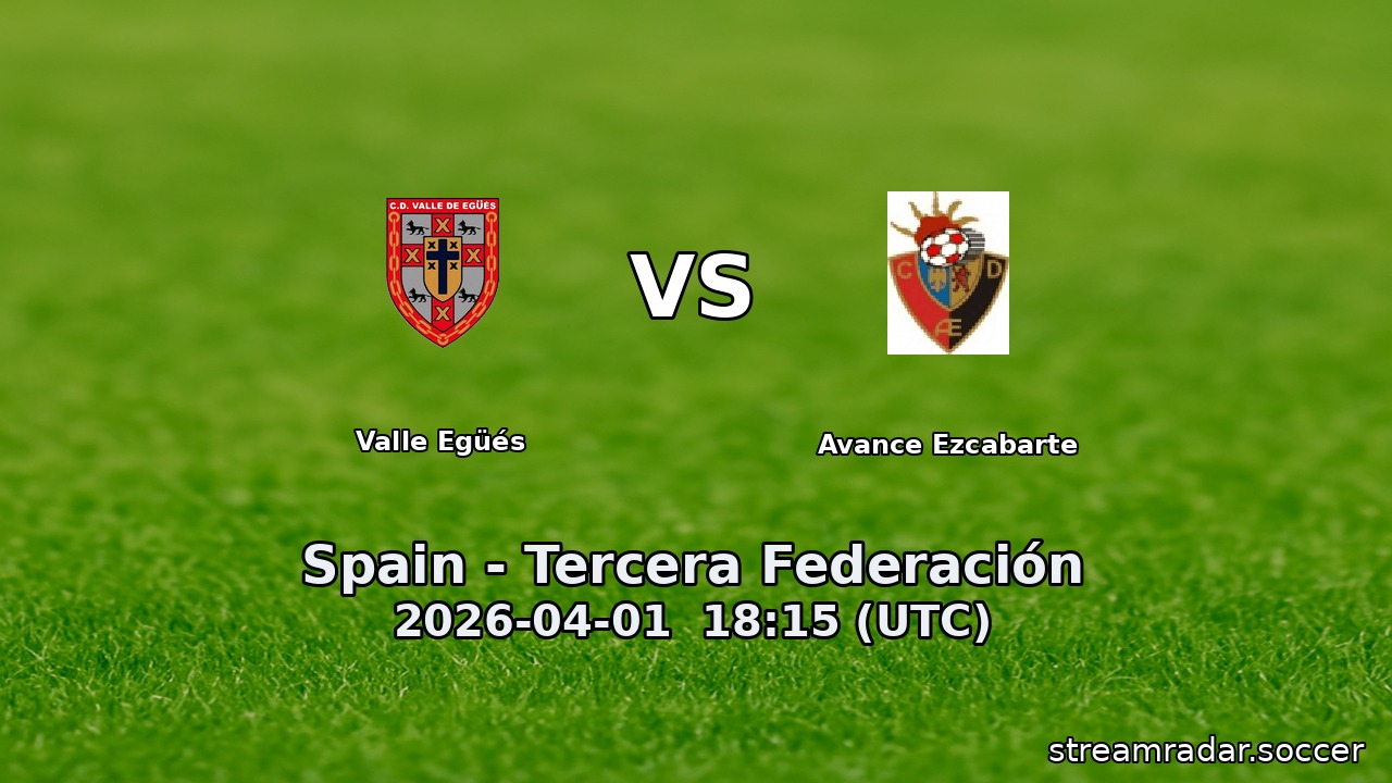 Valle Egüés vs Avance Ezcabarte