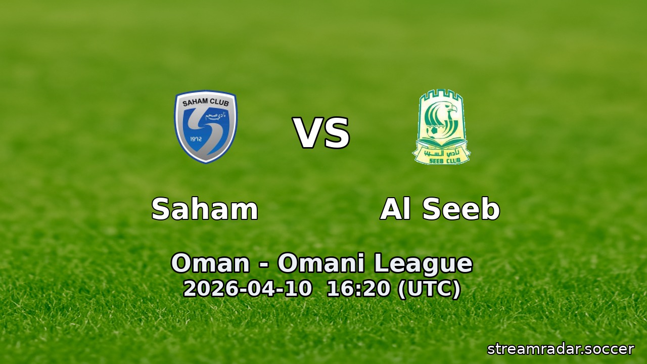 Saham vs Al Seeb