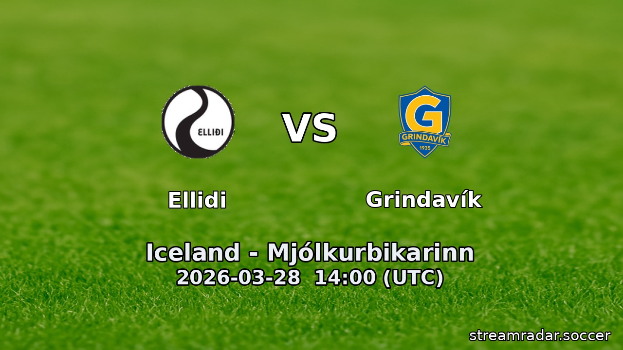 Ellidi vs Grindavík