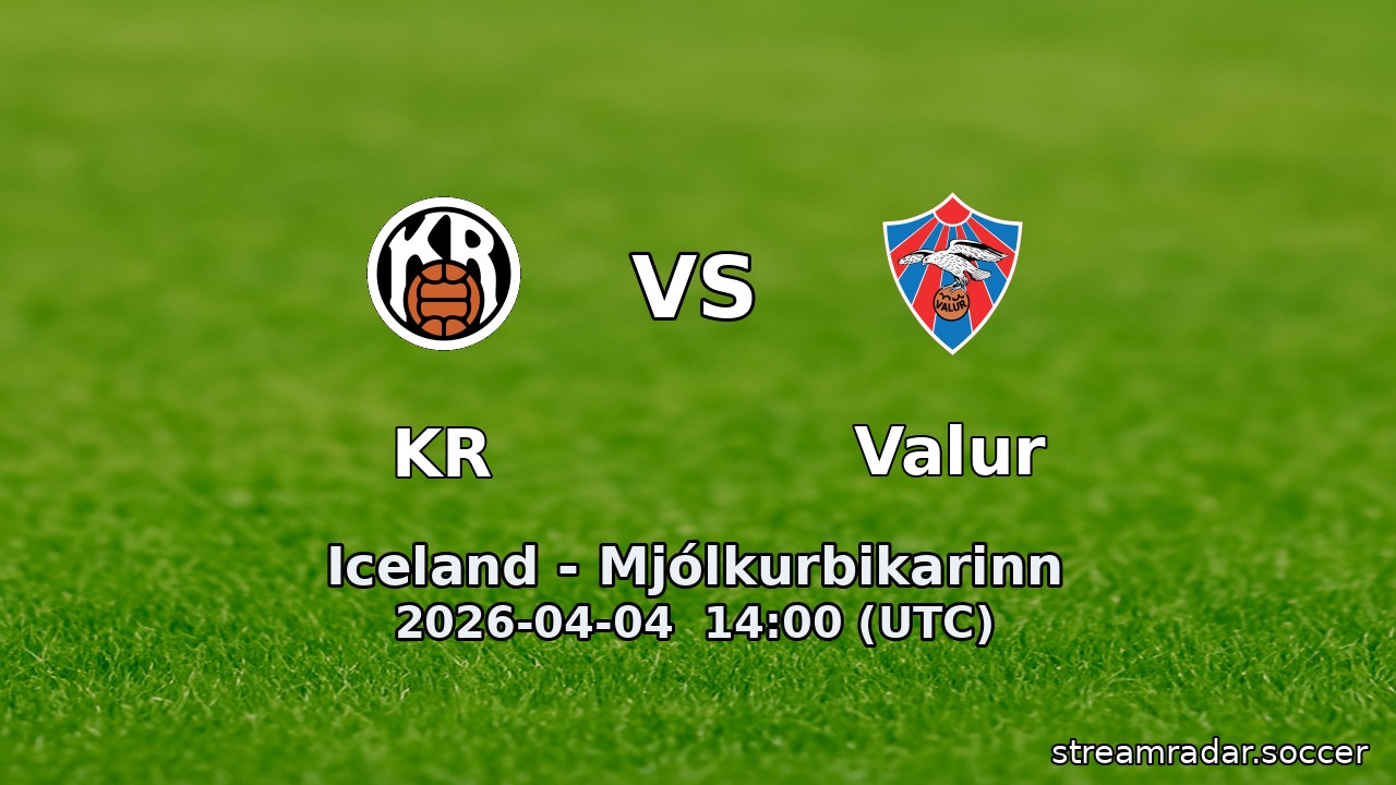 KR vs Valur