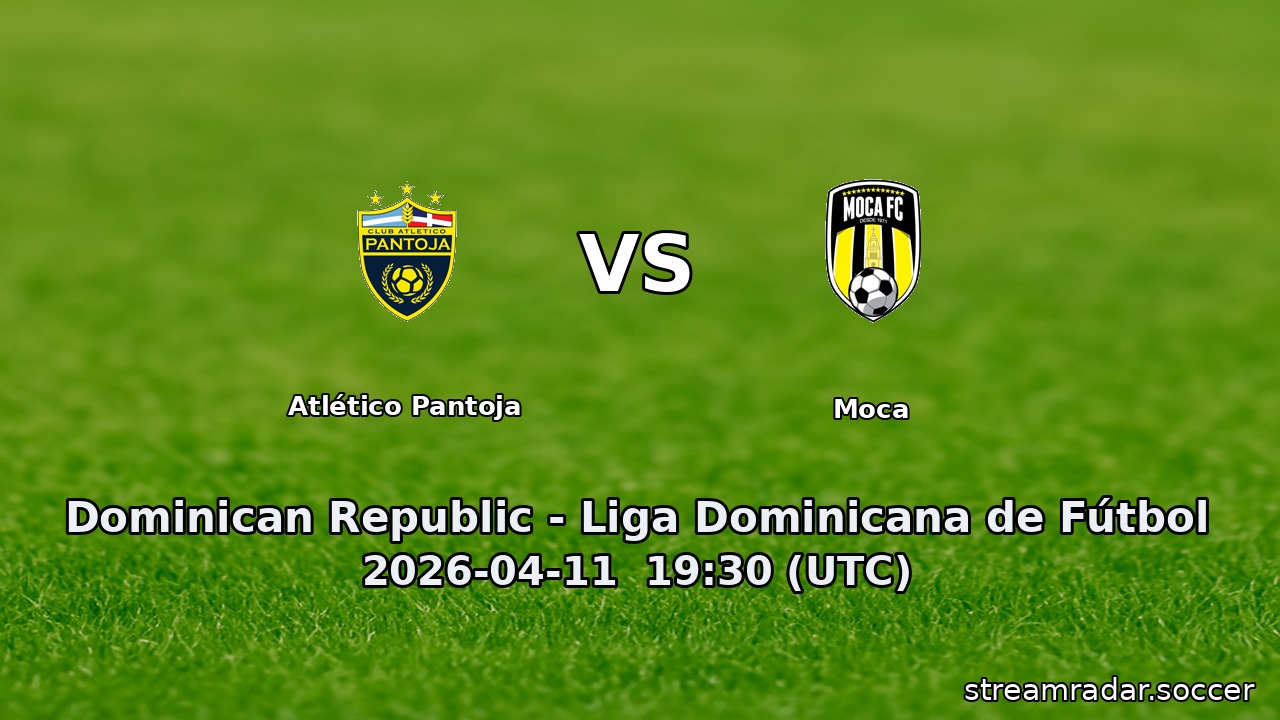Atlético Pantoja vs Moca