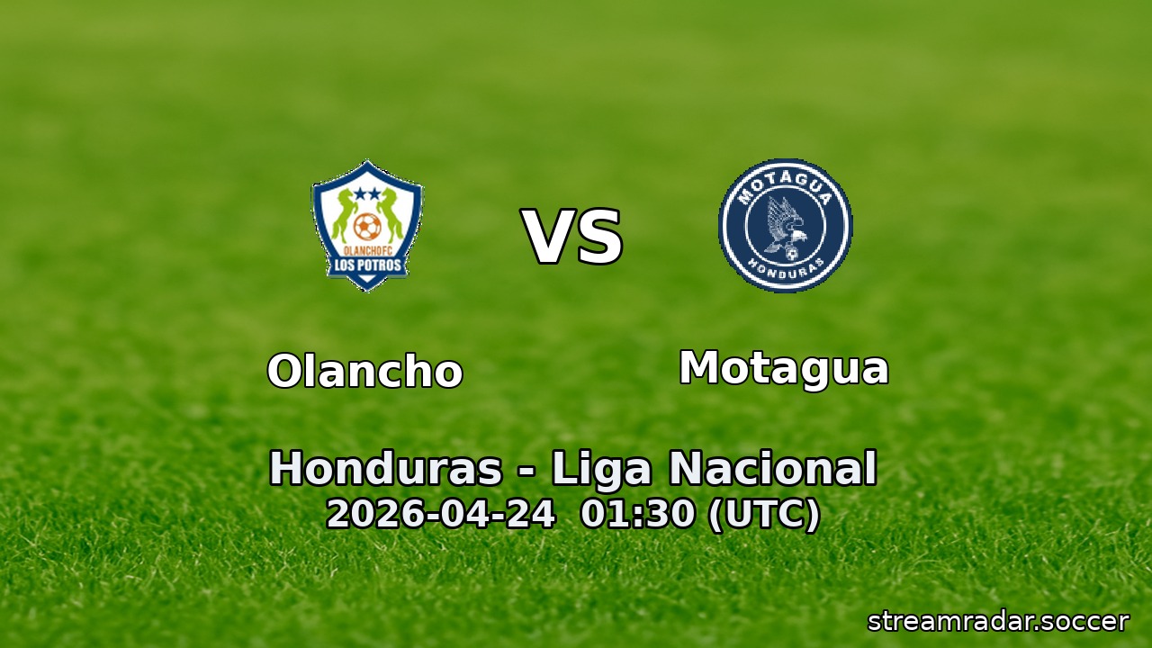 Olancho vs Motagua