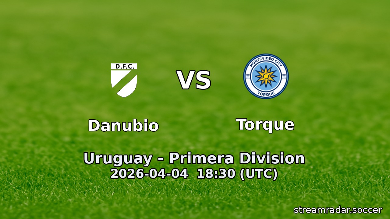 Danubio vs Torque