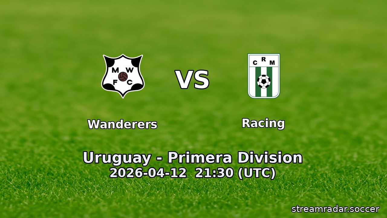 Wanderers vs Racing