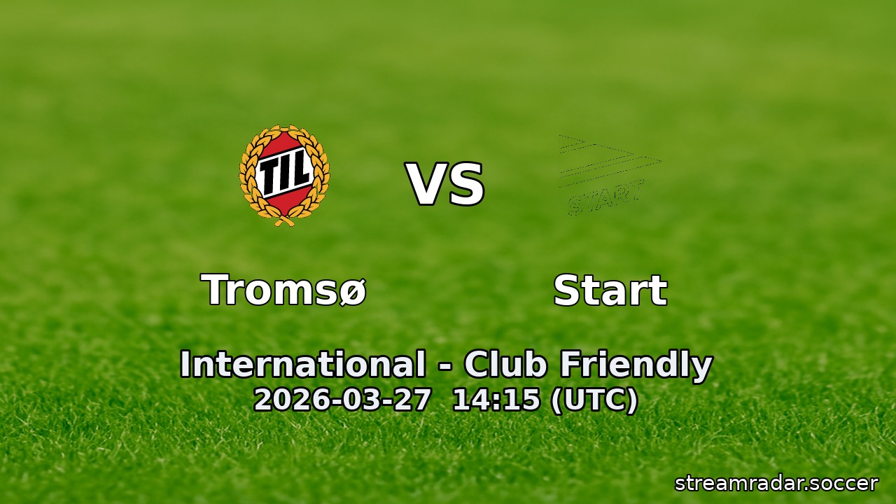 Tromsø vs Start