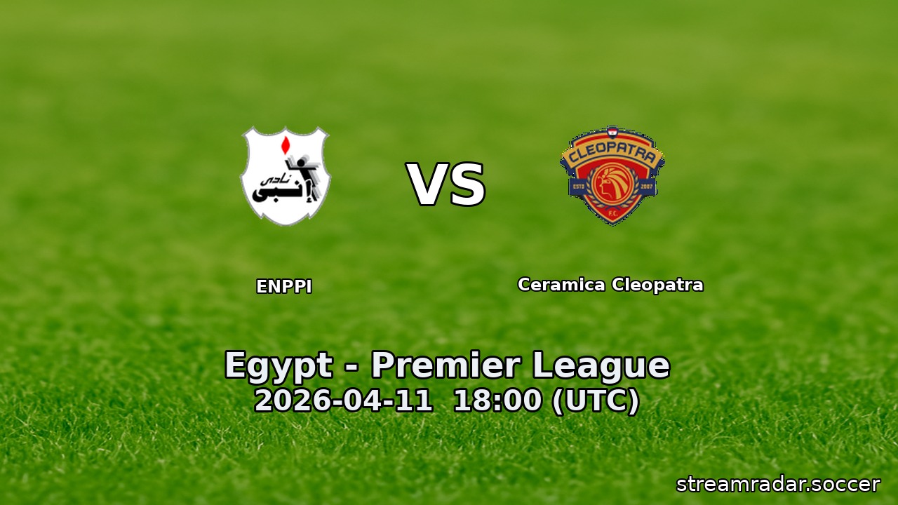 ENPPI vs Ceramica Cleopatra