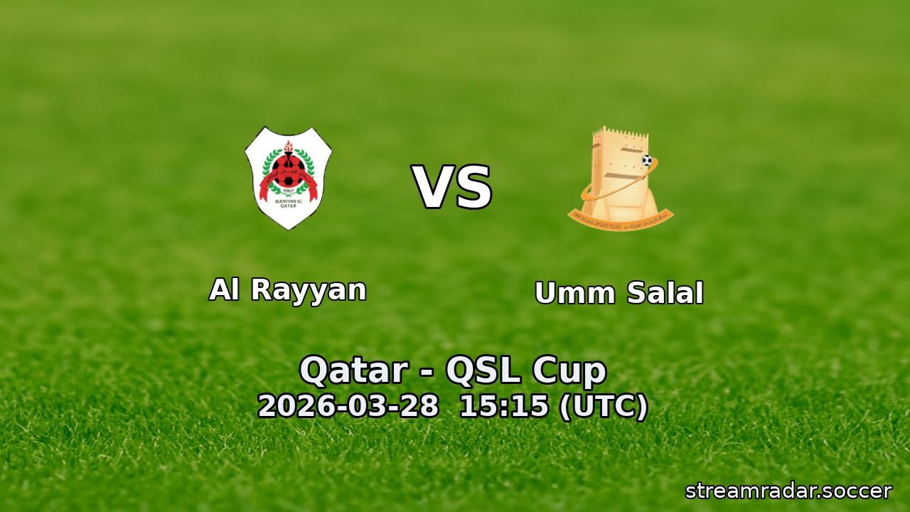 Al Rayyan vs Umm Salal