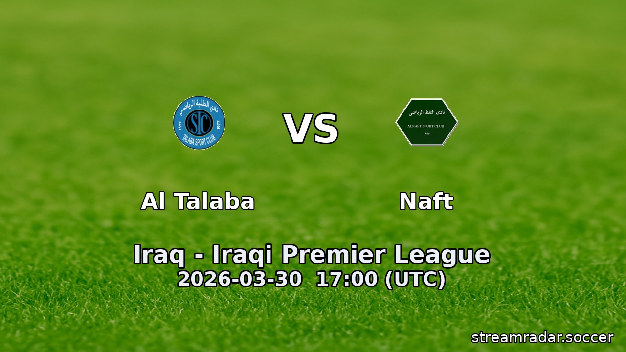 Al Talaba vs Naft