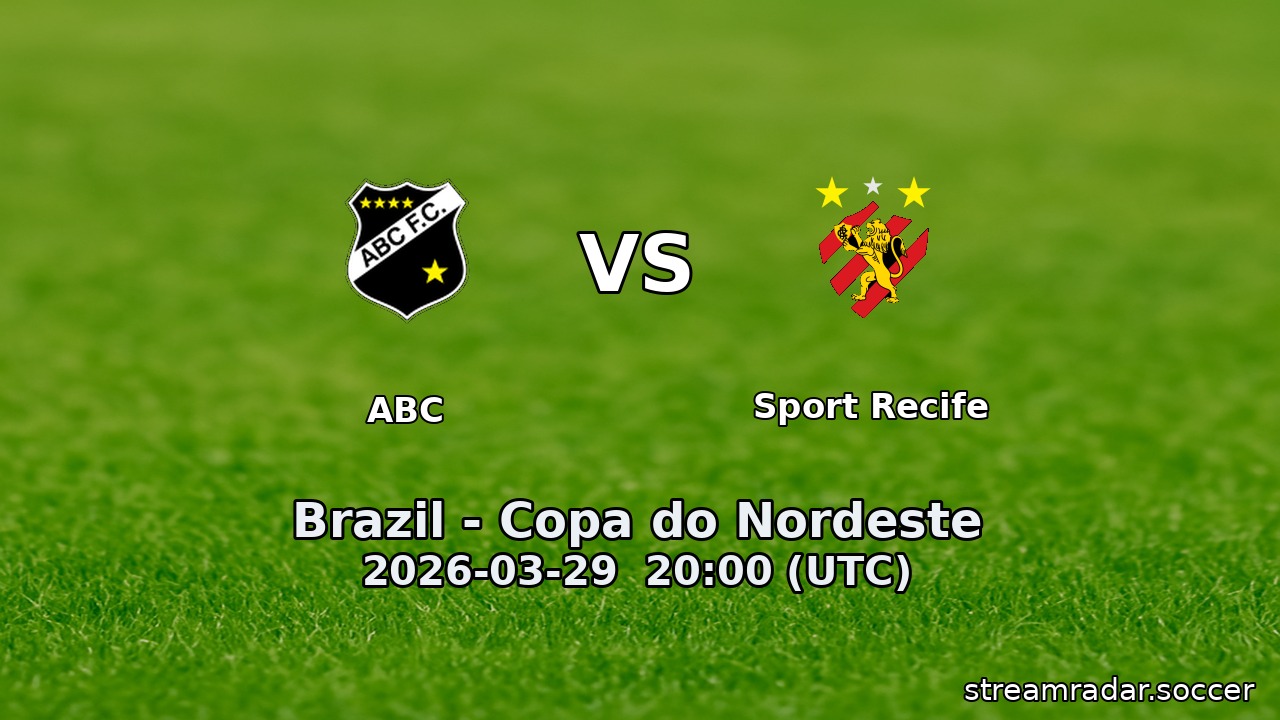 ABC vs Sport Recife