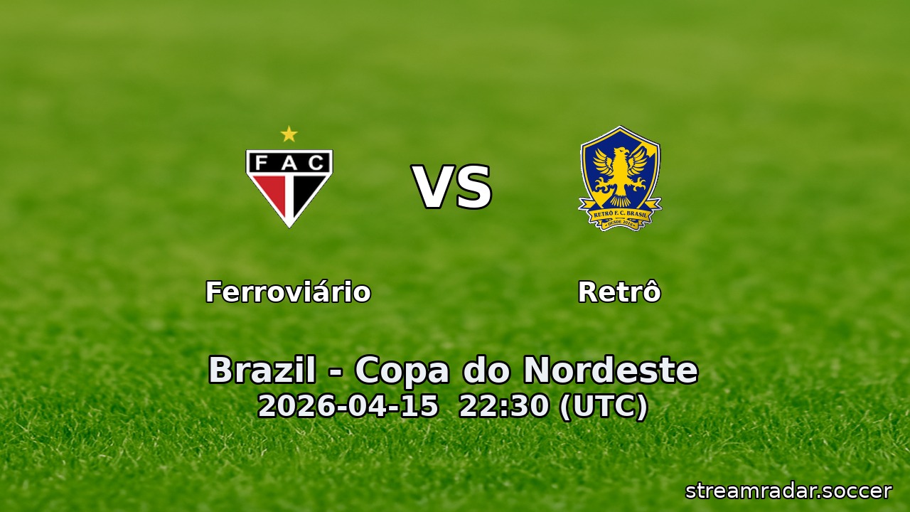 Ferroviário vs Retrô