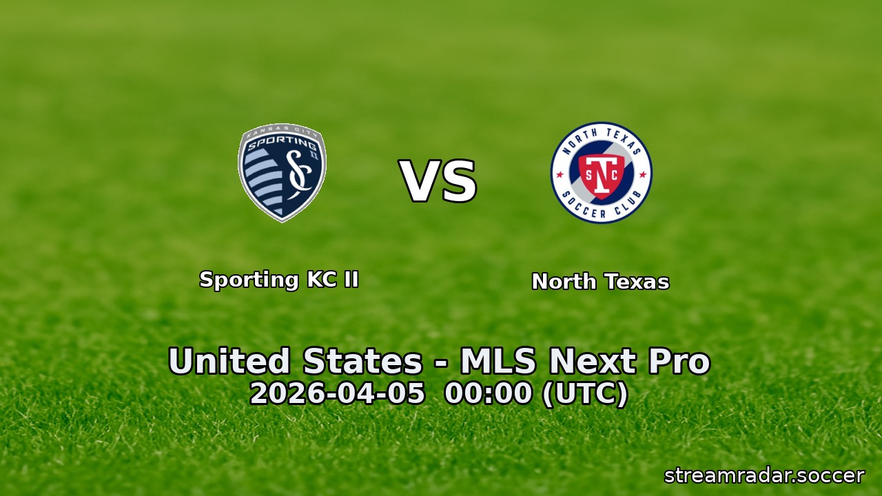 Sporting KC II vs North Texas