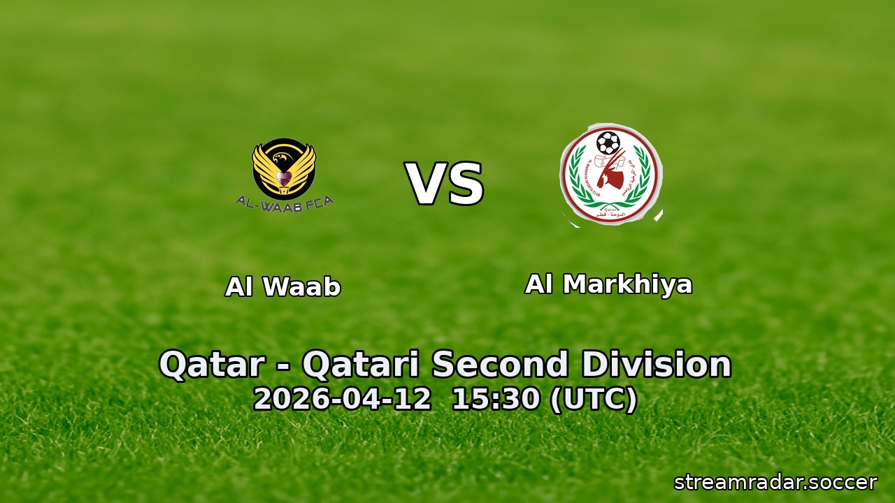 Al Waab vs Al Markhiya