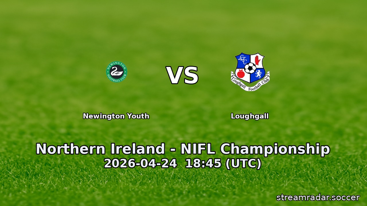 Newington Youth vs Loughgall