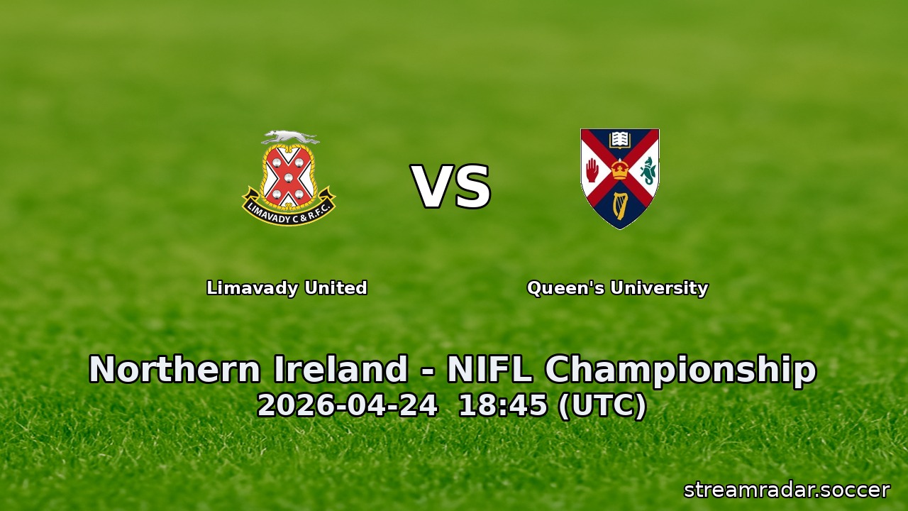 Limavady United vs Queen's University