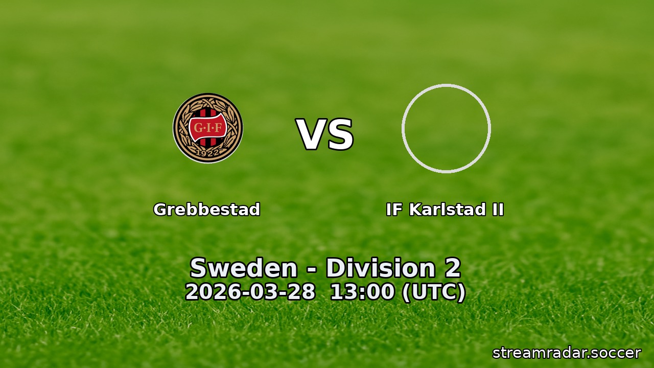 Grebbestad vs IF Karlstad II