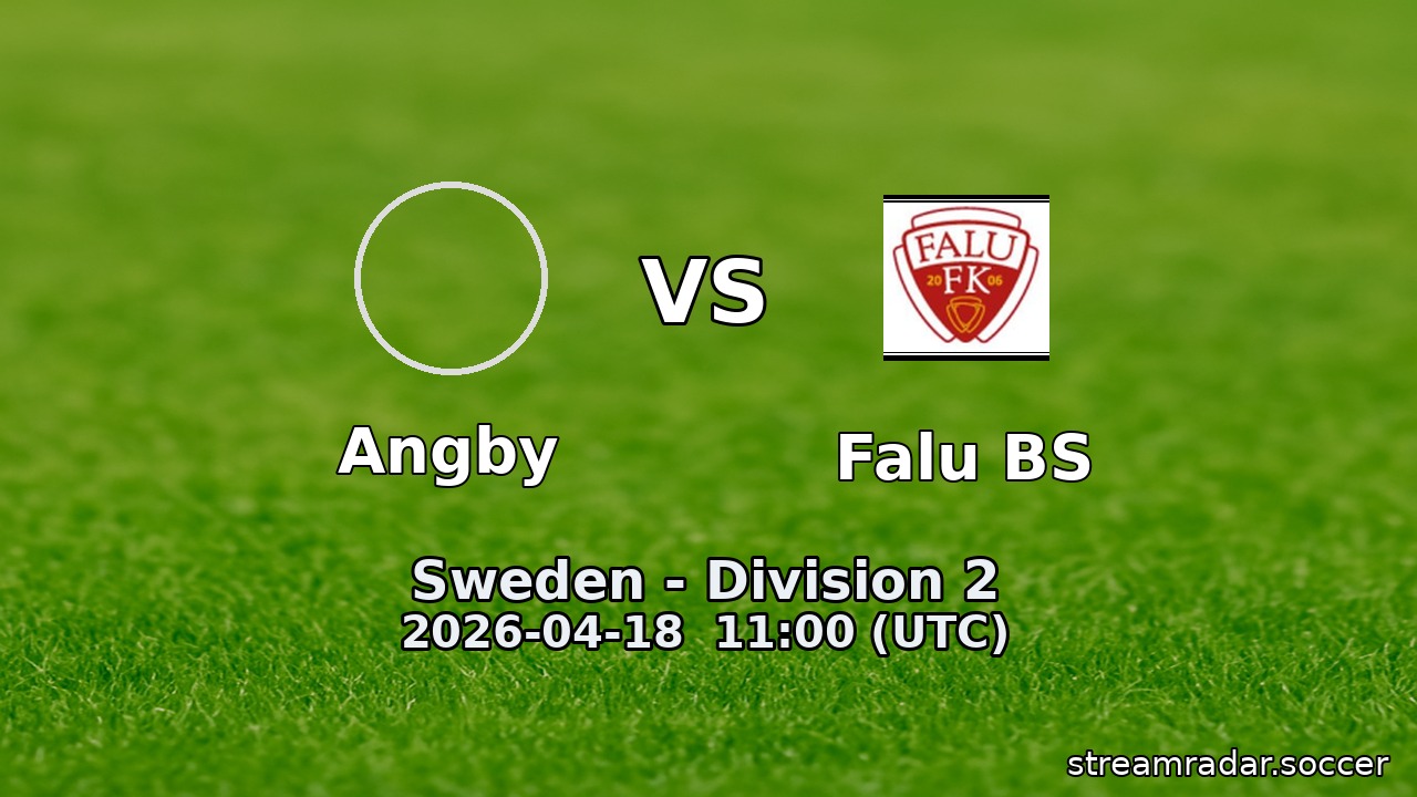 Angby vs Falu BS
