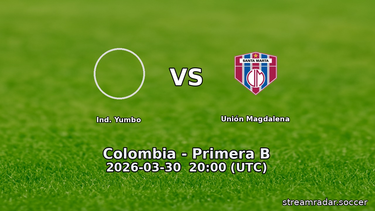 Ind. Yumbo vs Unión Magdalena