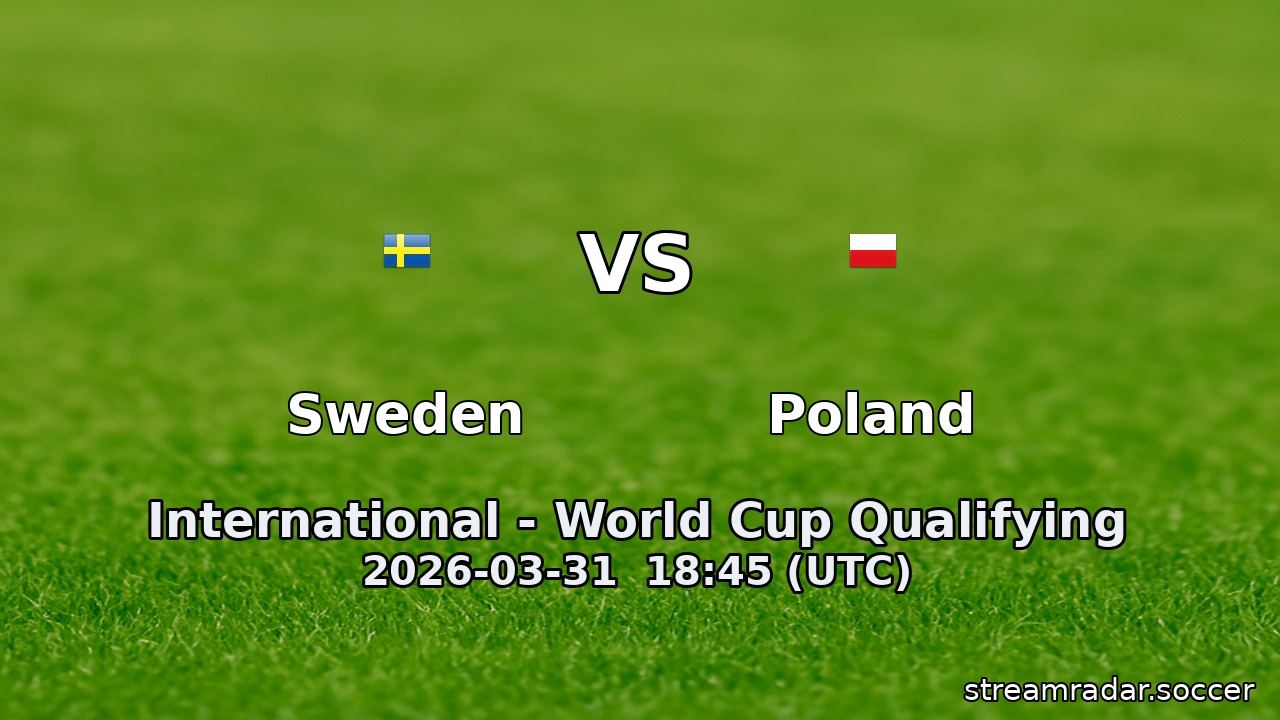 Sweden vs Poland