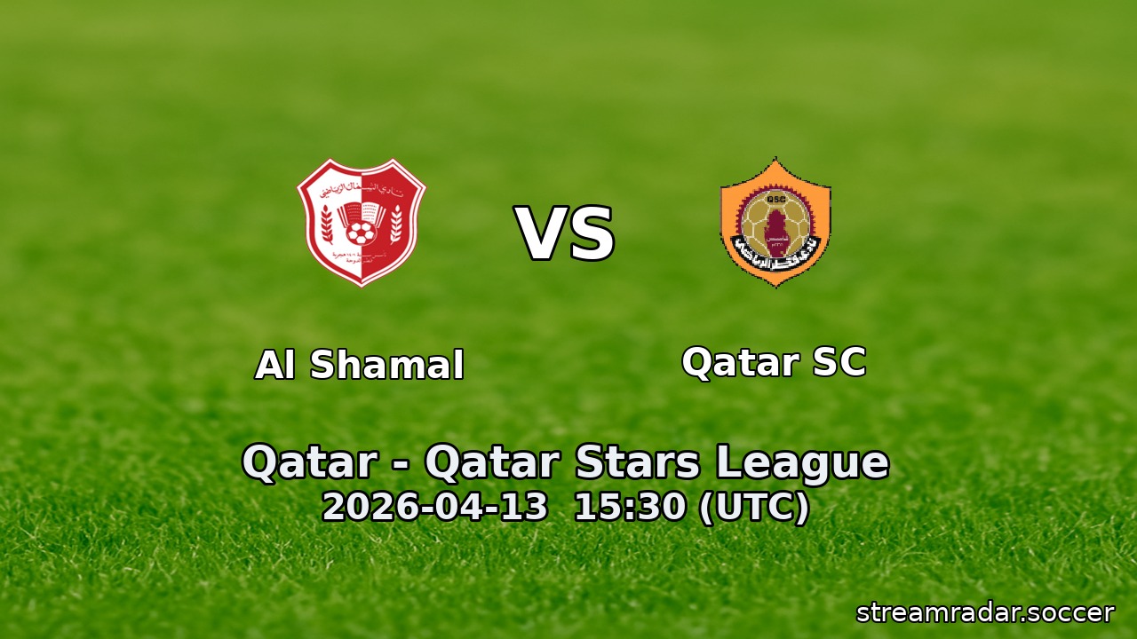 Al Shamal vs Qatar SC