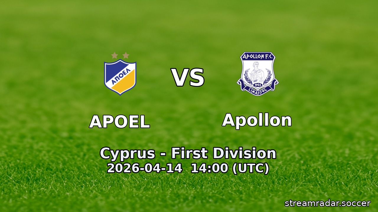 APOEL vs Apollon