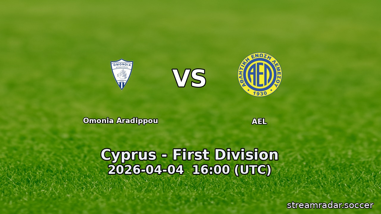 Omonia Aradippou vs AEL