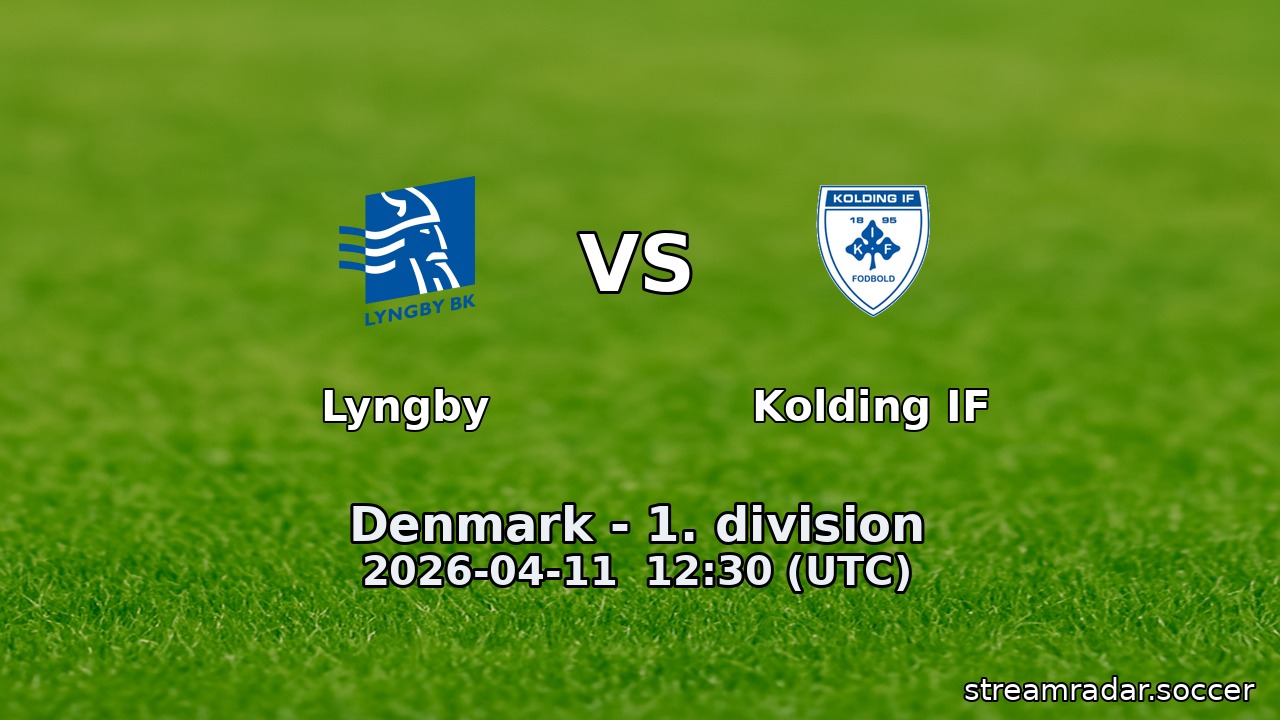 Lyngby vs Kolding IF
