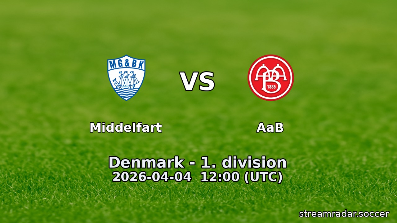 Middelfart vs AaB