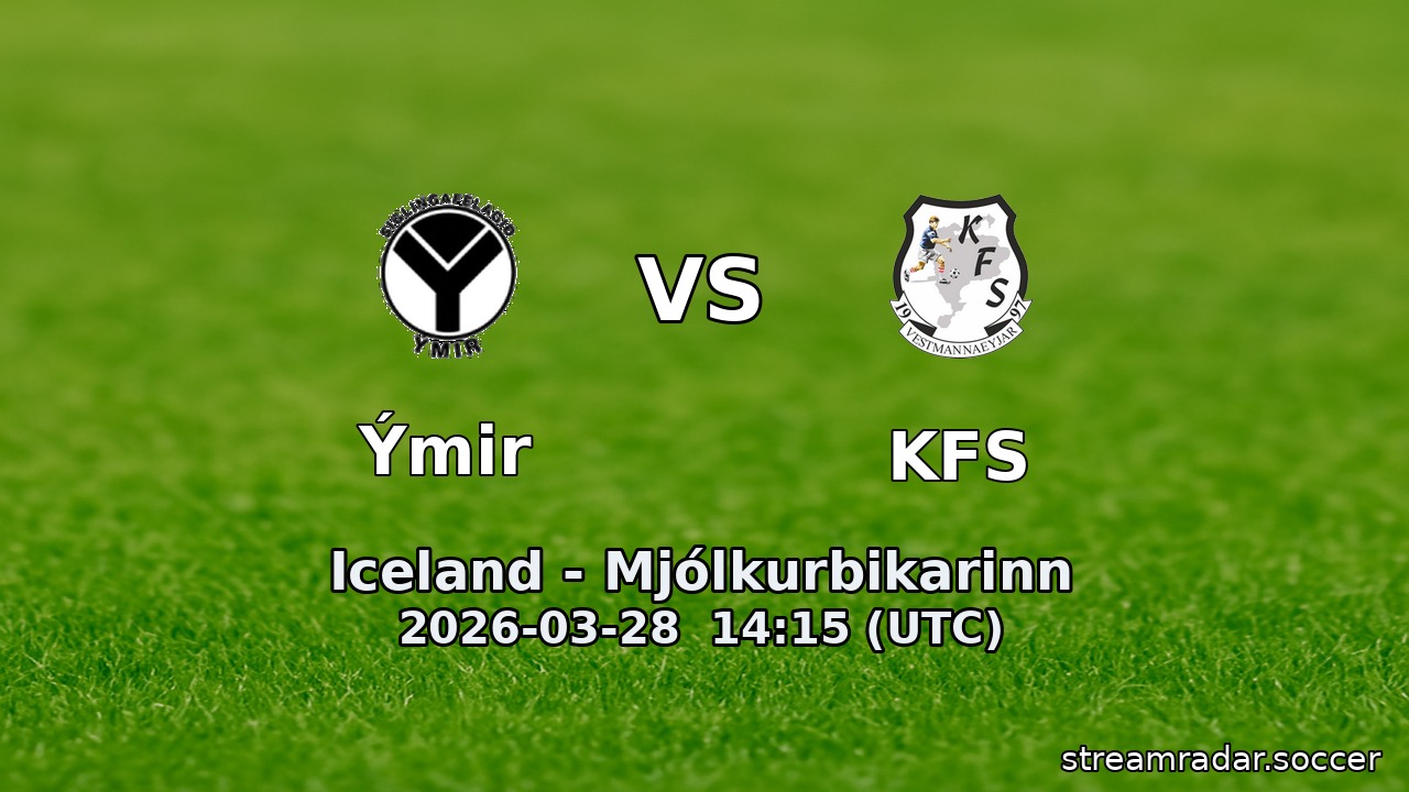 Ýmir vs KFS