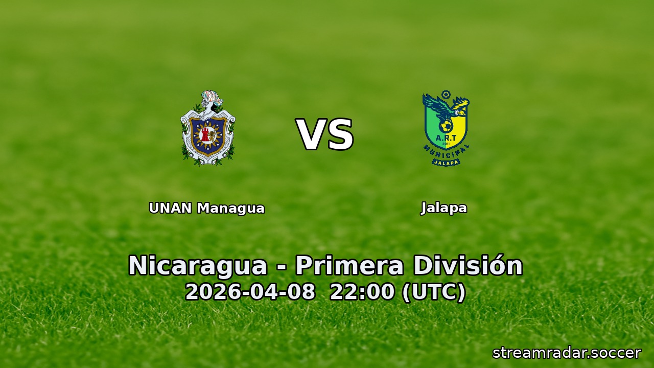 UNAN Managua vs Jalapa