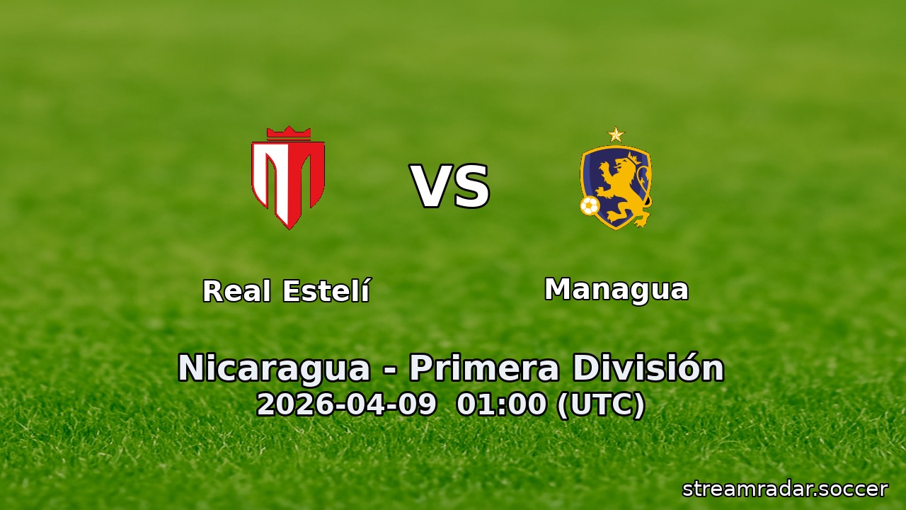 Real Estelí vs Managua