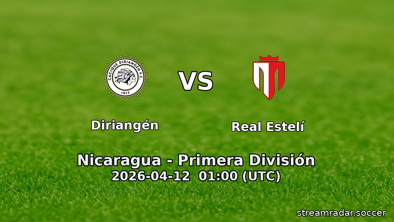 Diriangén vs Real Estelí