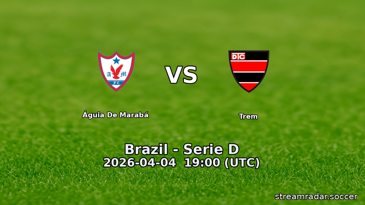 Águia De Marabá vs Trem