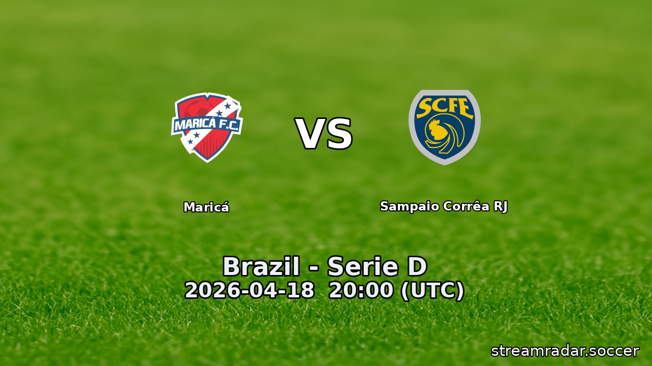 Maricá vs Sampaio Corrêa RJ