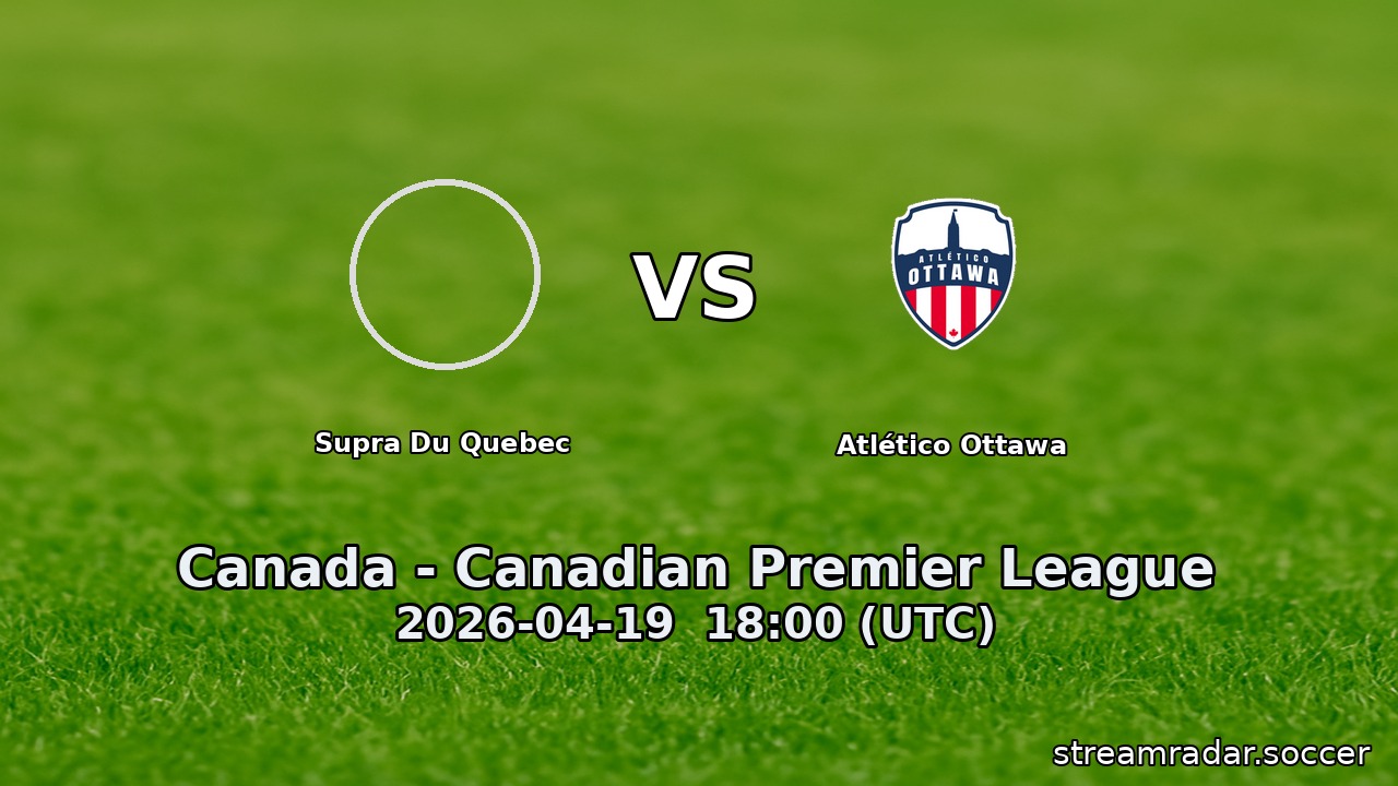 Supra Du Quebec vs Atlético Ottawa