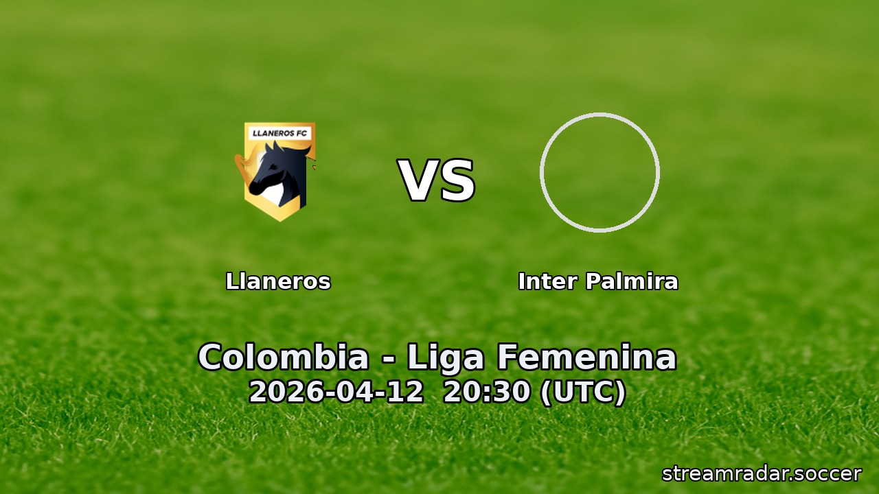 Llaneros vs Inter Palmira