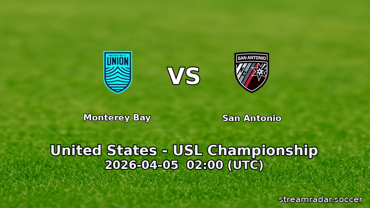 Monterey Bay vs San Antonio